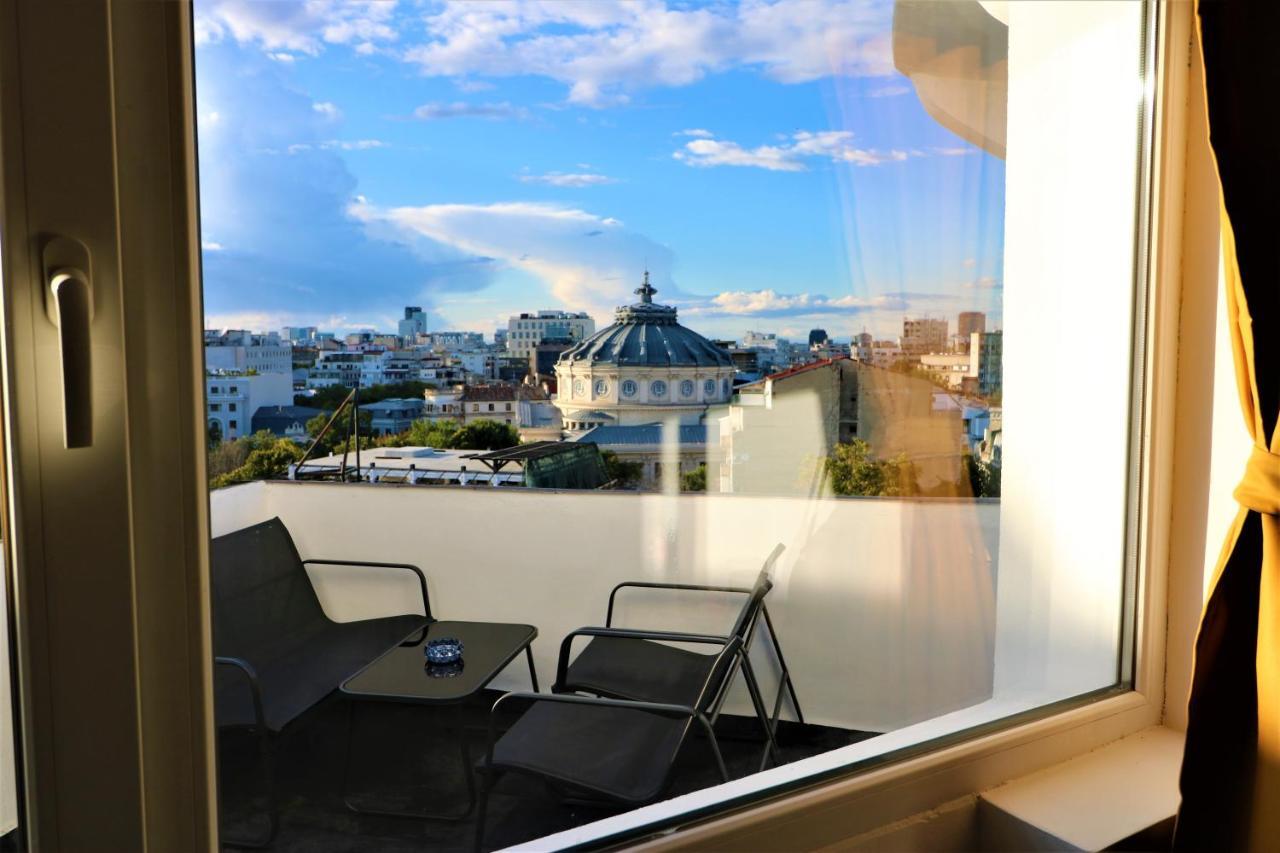 بوخارست Athenee Palace Apartment - Panoramic View Terrace & Balcony - Free Minibar المظهر الخارجي الصورة